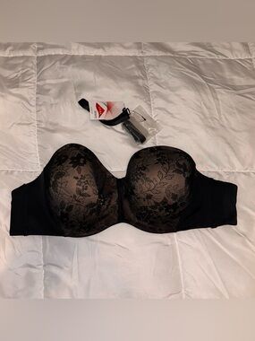 Curvy Couture Intimates Strapless Multi Way Bra